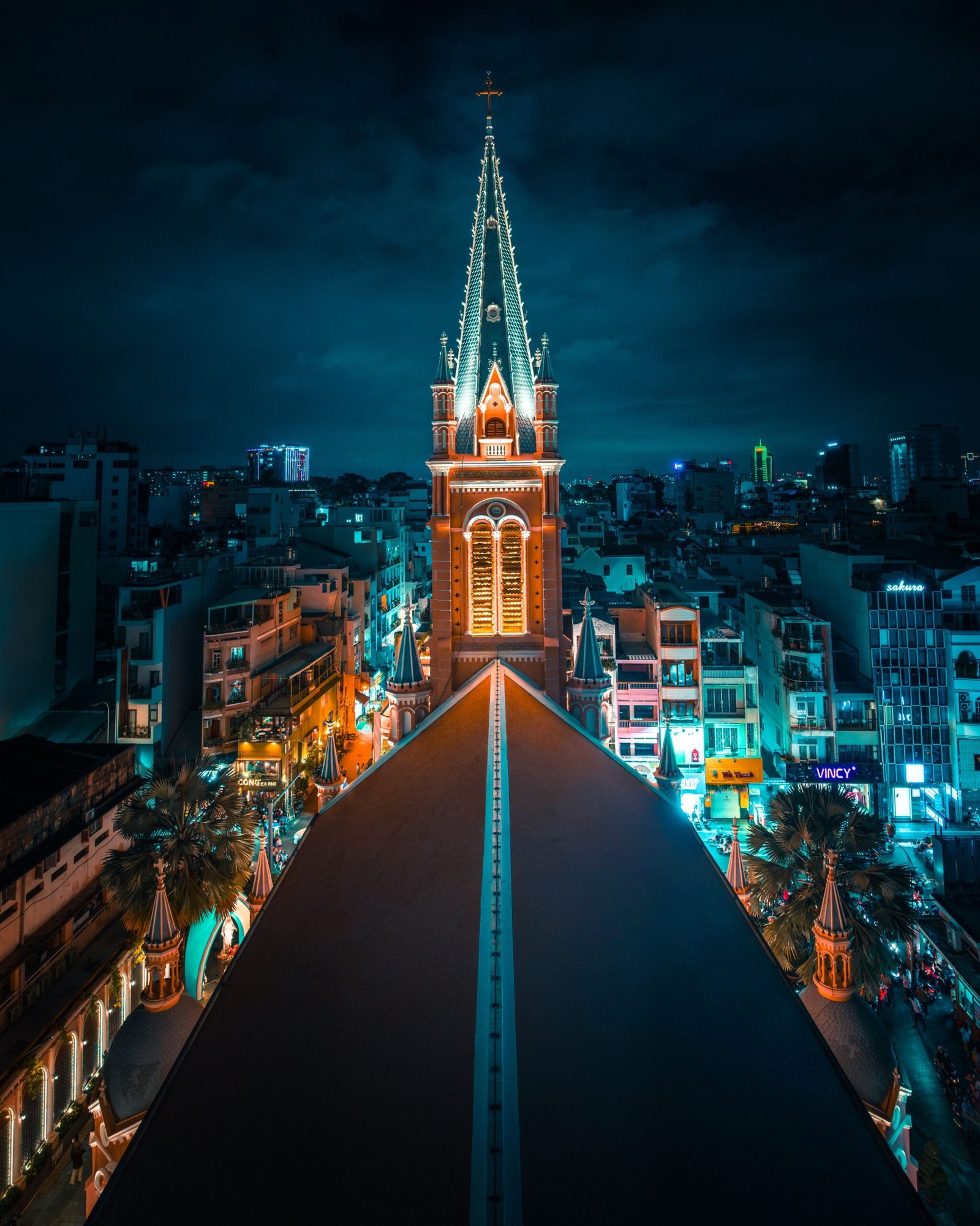 Photo of the Tan Dinh Church in Ho Chi Minh City